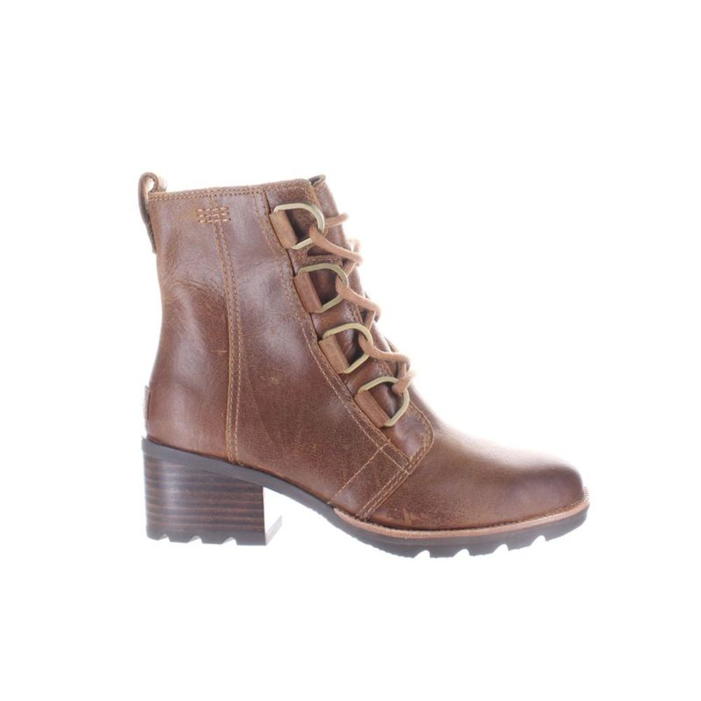 SOREL Womens Velvet Tan Ankle Boots Size 6 Medium (B, M)